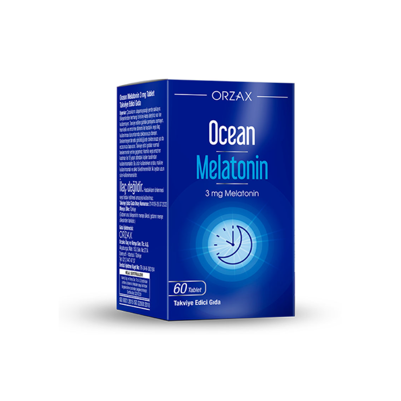 Orzax Ocean Melatonin 60 Tablet - Vitamin-Mineral - Orzax