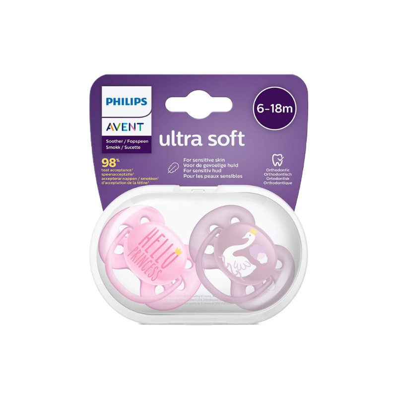 Philips Avent Ultra Soft Emzik Kız 6-18 ay - Yeni ürünler - Diğer
