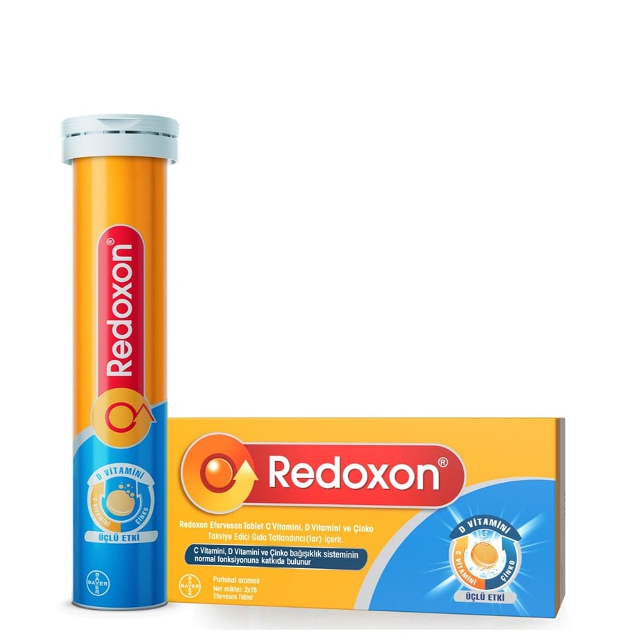 Redoxon 3 lü Etki 30 lu Efervesan Tablet - VİTAMİN/MİNERAL - Redoxon