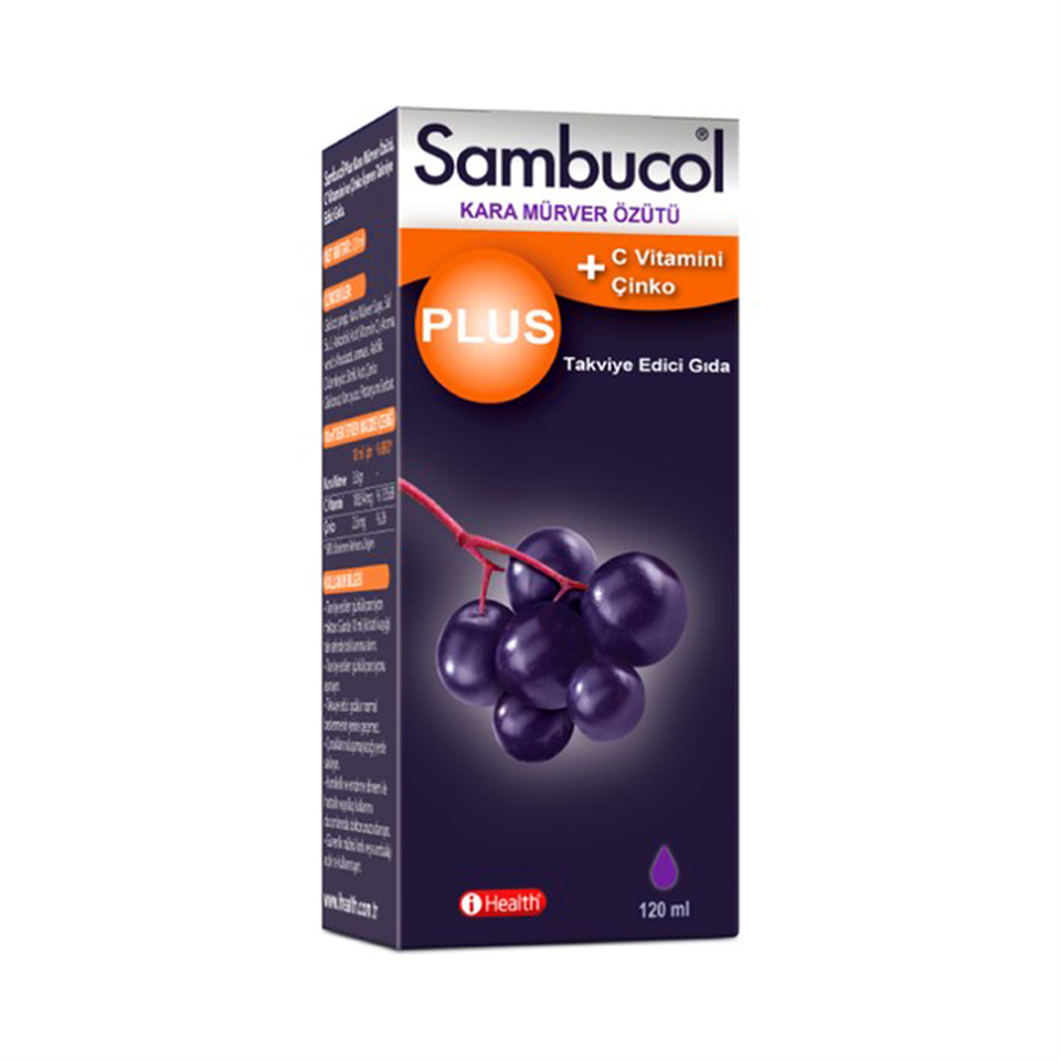Sambucol Plus Kara Mürverli Şurup 120 mi - Yeni ürünler - Diğer