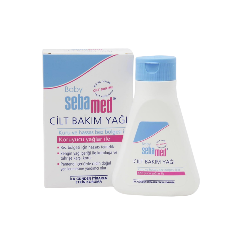 Sebamed Baby Cilt Bakım Yağı 150 ml - Bebek Krem-Losyon - Sebamed