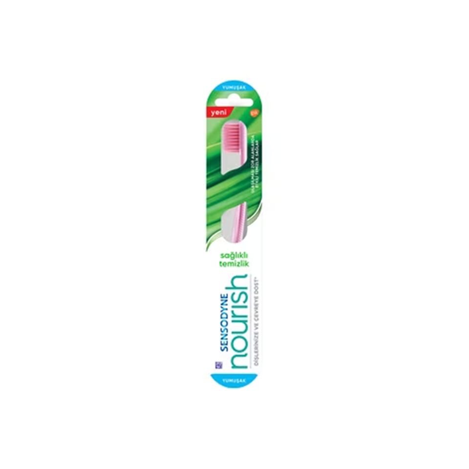 Sensodyne Nourish Sağlıklı Temizlik Diş Fırçası Yumuşak - Diş Fırçası -  Sensodyne Ürünleri Eczanemix.com'da!