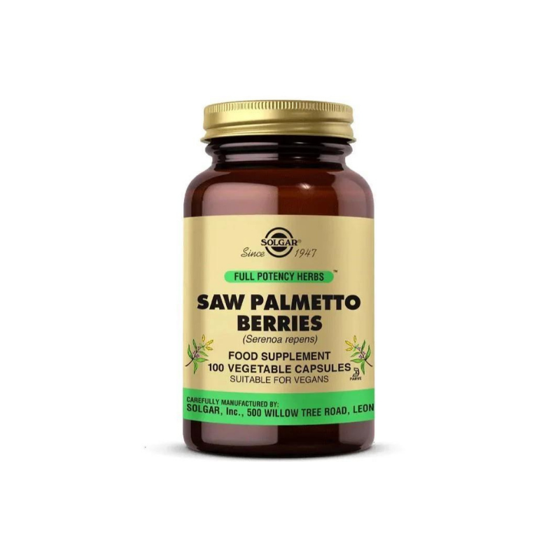 Solgar Saw Palmetto Berries 100 Kapsül - Vitamin-Mineral - Solgar