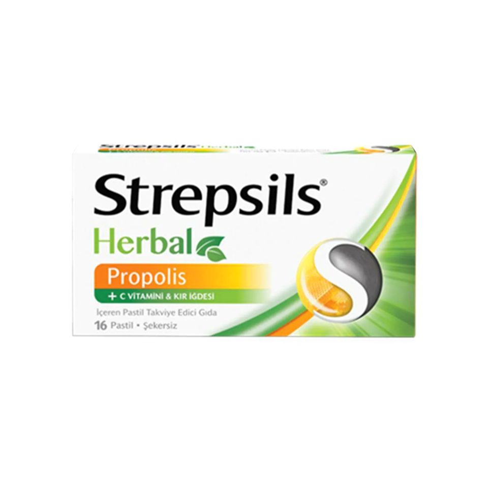 Strepsils Herbal Propolisli 16 Adet Pastil - Yeni ürünler - 110