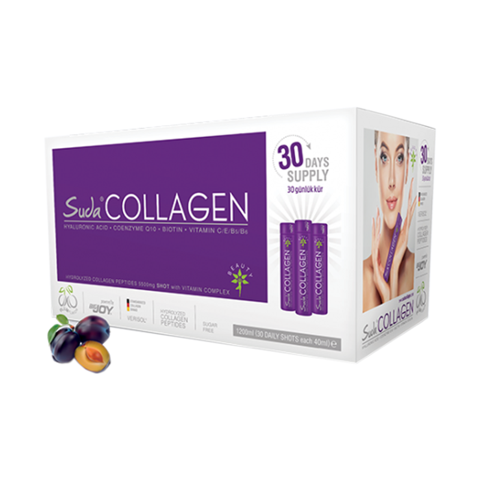 Suda Collagen Erik Aromalı 30 Shot - Kolajen - Suda Collagen