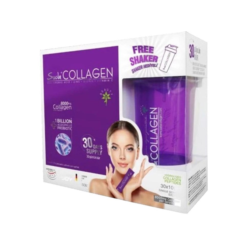 Suda Collagen Probiotic Karpuz Aromalı 30 Sase - Yeni ürünler - Diğer