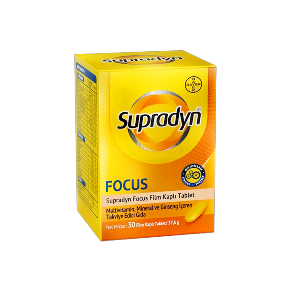 Supradyn Focus 30 Tablet - Yeni ürünler - Diğer