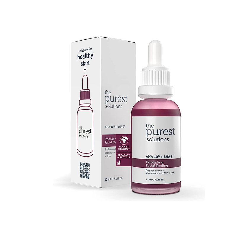 The Purest Solutions Canlandırıcı Cilt Tonu Eşitleyici Peeling Cilt Bakım Serumu 30 ml - Yüz Serum - The Purest Solutions