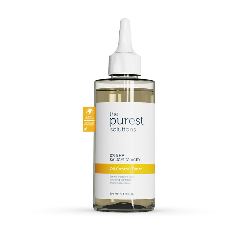 The Purest Solutions Oil Control Toner 200 ml - Yüz Tonik-Losyon - The Purest Solutions