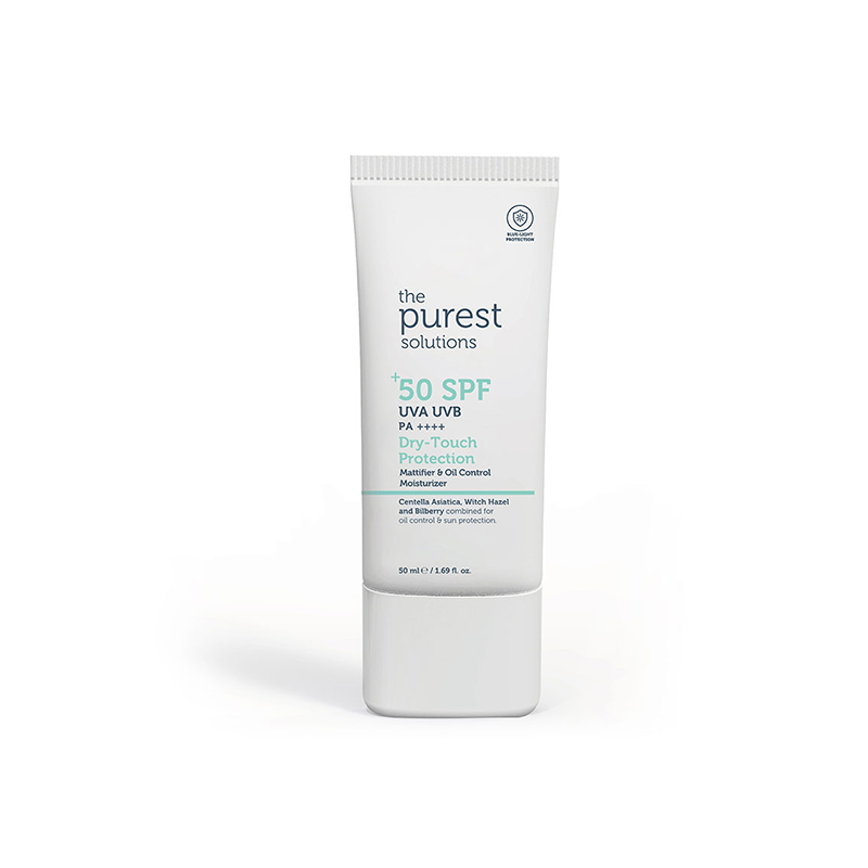 The Purest Solutions Yağlı ve Karma Ciltler İçin Spf 50 Matlaştırıcı Güneş Koruyucu Krem 50 Ml - Yetişkin Güneş Koruyucu - The Purest Solutions