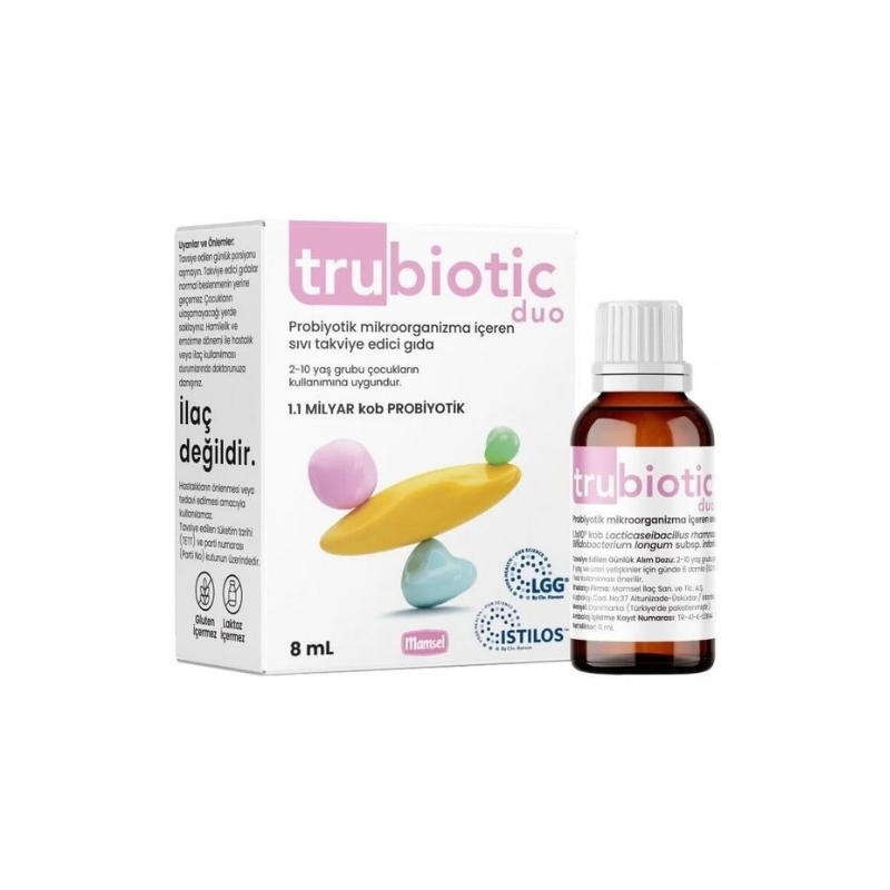 Trubiotic Duo Probiyotik Damla 8 ml - Yeni ürünler - Diğer