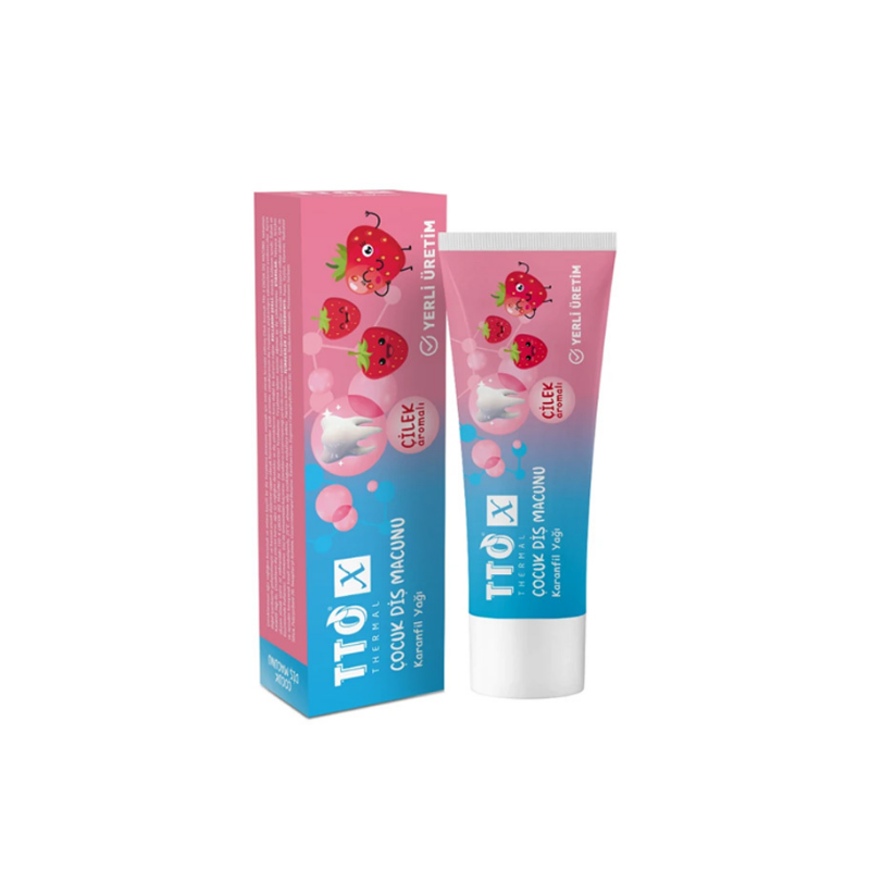 TTO X Çocuk Çilekli Diş Macunu 75 ml - Yeni ürünler - Diğer