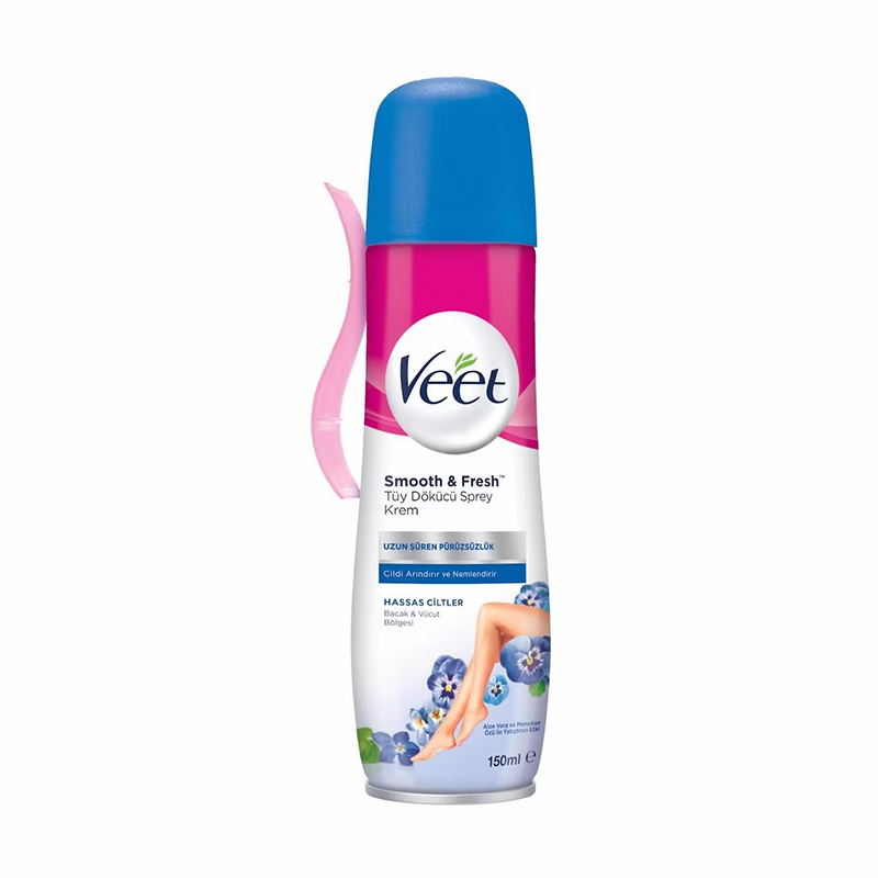Veet Hassas Cilt Tüy Dökücü Sprey 150 ml - Tüy Giderici - Veet