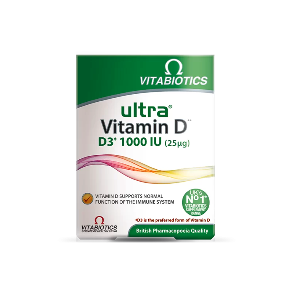 Vitabiotics Ultra Vitamin D 96 Tablet - Vitamin-Mineral - Vitabiotics