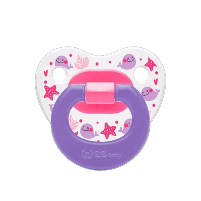 Wee Baby Desenli Damaklı Emzik 0-6 Ay Kod 833 - Biberon, Emzik ve Yardımcı Ürün - Wee Baby