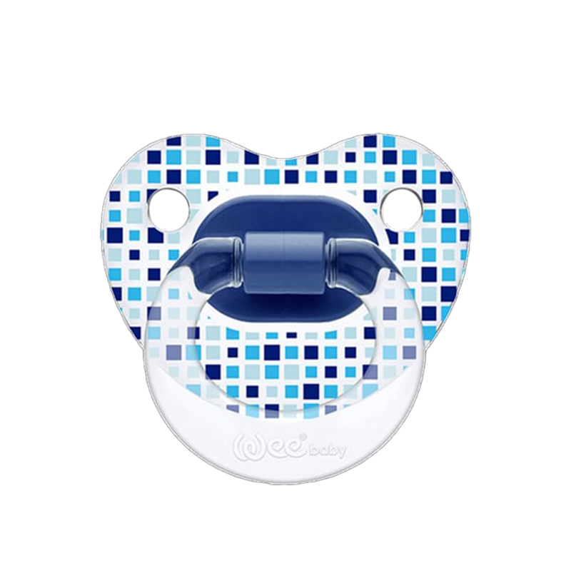 Wee Baby Şeffaf Desenli Damaklı Emzik 6-18 Ay Kod 837 - Biberon, Emzik ve Yardımcı Ürün - Wee Baby