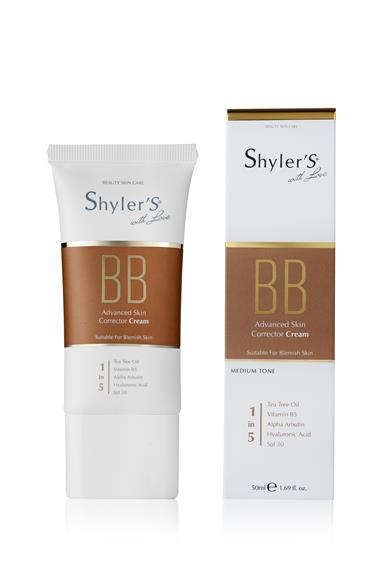 Shyler'S BB Krem Leke Ve Akne Önleyici Spf 30 50 ML Medium Tone