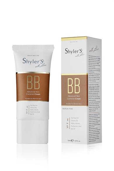 Shyler'S BB Krem Leke Ve Akne Önleyici Spf 30 50 ML Medium Tone