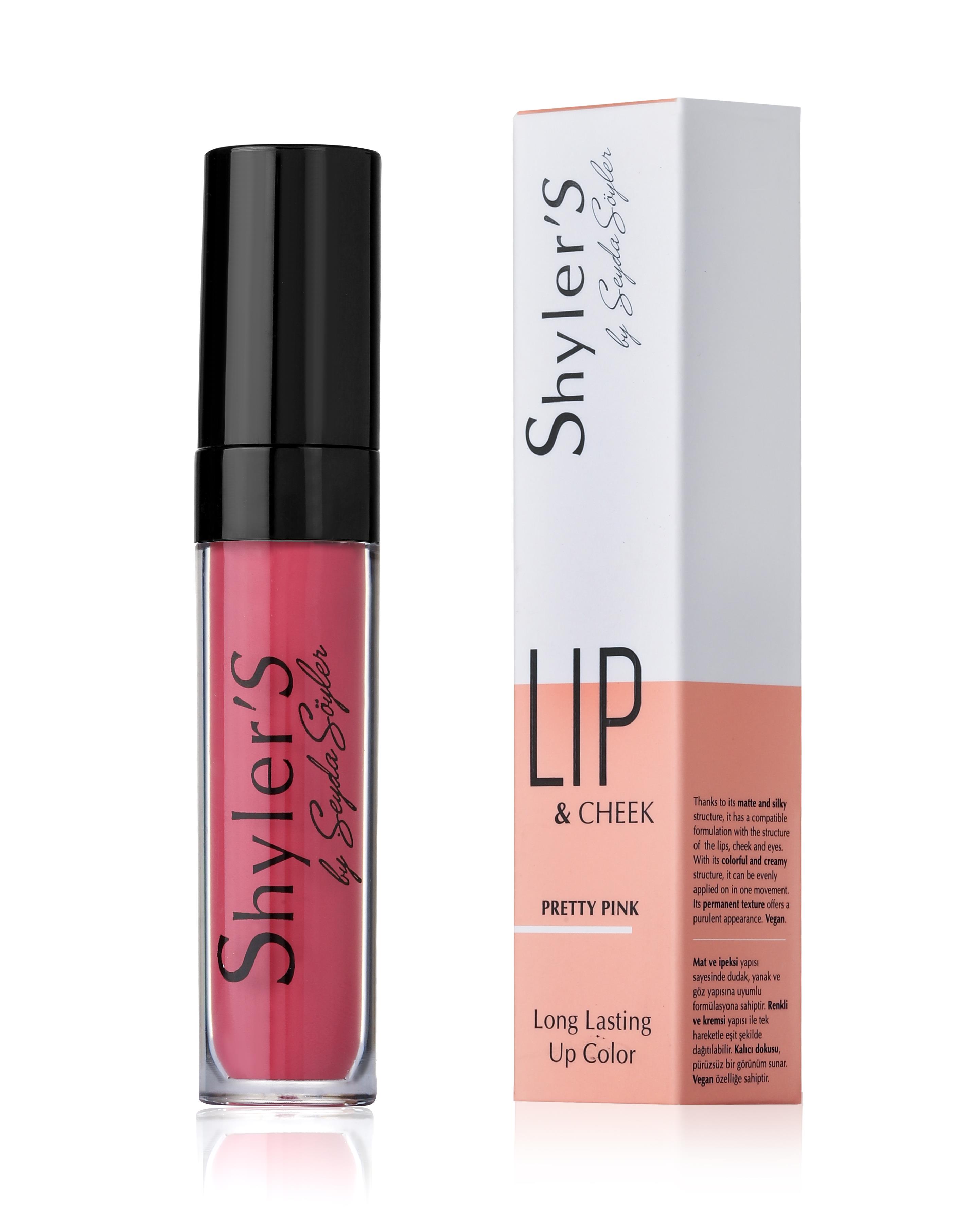 Shyler'S Lip & Cheek Pretty Pink Lip Color