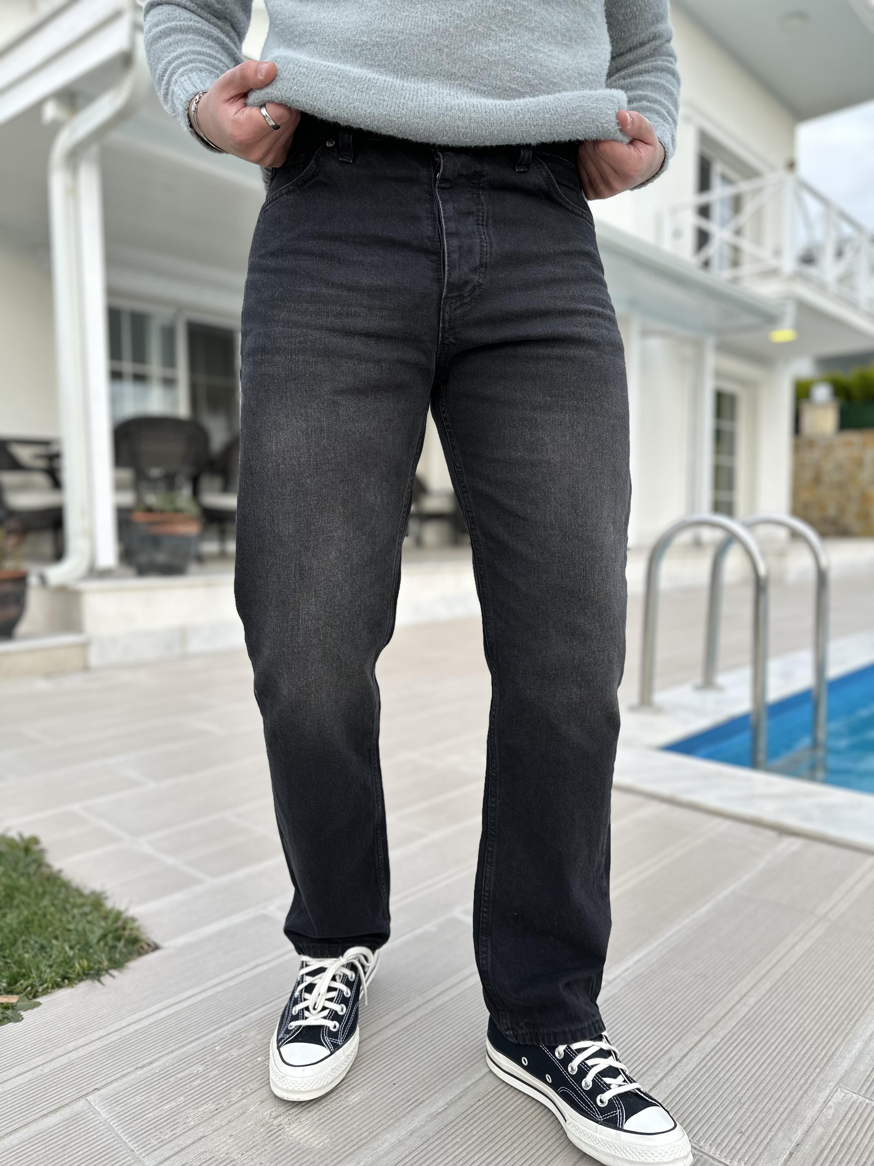 SİYAH BAGGY JEAN