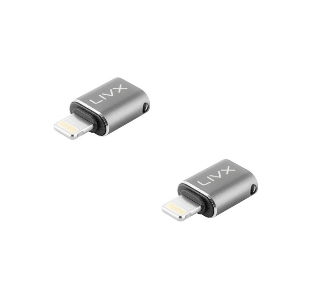 LivX 20W Type C to Lightning Çevirici Dönüştürücü iPhone Yuva Çevirici OTG Adaptör OTGMT İKİLİ PAKET