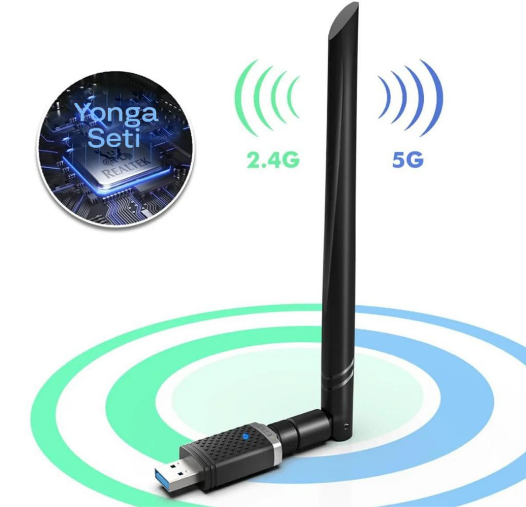LivX Edup USB Wifi Pro Sinyal Yakınlaştırıcı – Güçlendirici Adaptör Kart 1300 MBPS EP-AC1686
