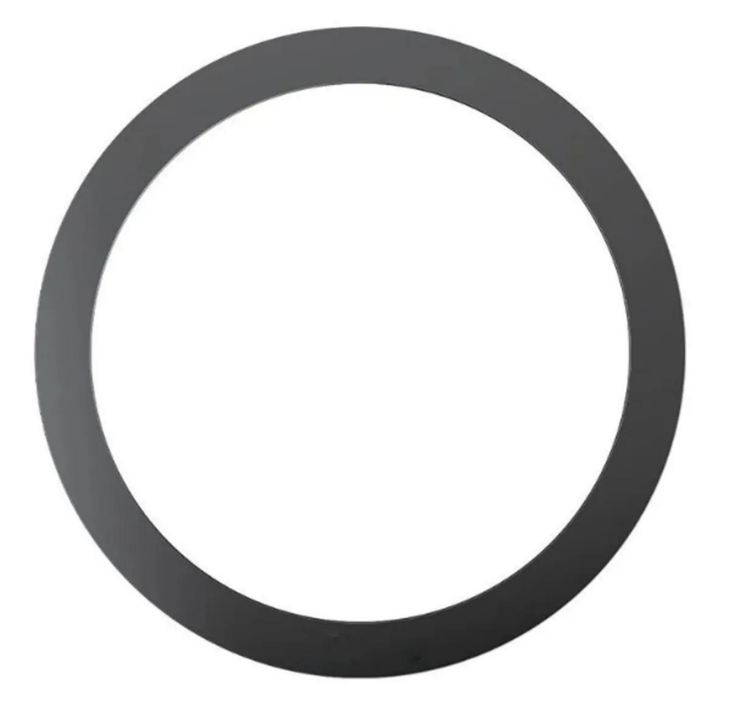 LivX Power Mıknatıslı Metal Magsafe Halka Yüzük Ring iPhone 8 ve Üstü Model ile Uyumlu Siyah LVRNG