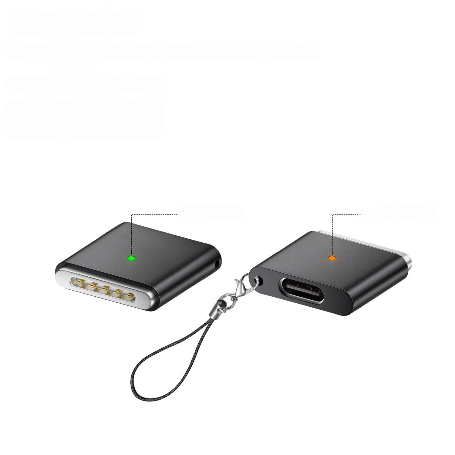 LivX Type-C to MagSafe 3 İle Uyumlu Dönüştürücü | 140W Hızlı Şarj Destekli | MacBook İle Uyumlu Çevirici Gri SF-3