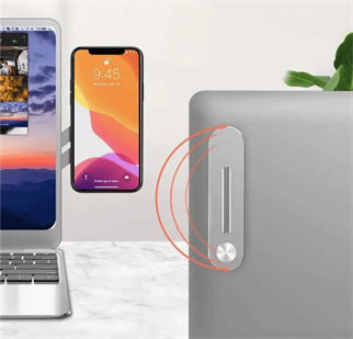 LivX Ability Metal Ayarlanabilir Laptop Ve Monitör Yanı Mıknatıslı Telefon Tutucu 3M Yapışkanlı LYT