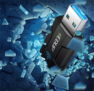 LivX Edup Usb Wifi Pro Sinyal Yakınlaştırıcı – Güçlendirici Adaptör Kart 1300 Mbps EP-1689GS