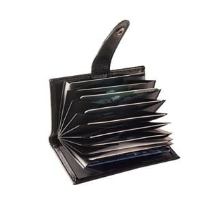 LivX Handy Pratik Kartlık Cüzdan Mini Tasarım Siyah 