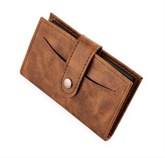 LivX Handy Pratik Kartlık Cüzdan Mini Tasarım Kahverengi