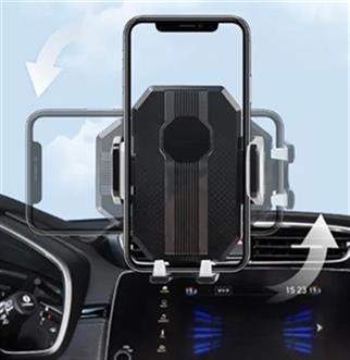 LivX Privity Serisi Teleskobik Araç Içi Telefon Tutucu Vantuzlu 360 Derece Özel Jel Takviyeli Zp-x XP-X