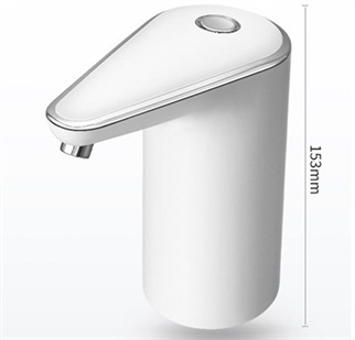 LivX Şarjlı Damacana Su Pompası Yeni Nesil Otomatik Gümüş Sp-0g