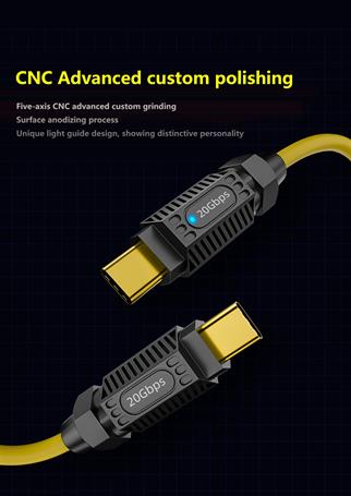 LivX Screw Type C to Type C 140W Hızlı Şarj 8K@60Hz Görüntü Aktarımı PD3.1 20Gbps Veri Transferi 2 Metre Kablo SCR-01