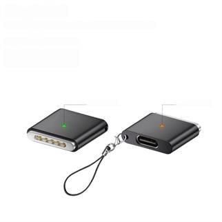 LivX Type-C to MagSafe 3 İle Uyumlu Dönüştürücü | 140W Hızlı Şarj Destekli | MacBook İle Uyumlu Çevirici Gri SF-3