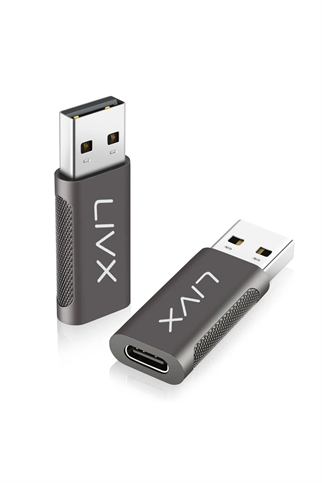 LivX Type C To Usb 3.0 Çevirici Dönüştürücü Otg Adaptör Ikili Paket OTGCF-2