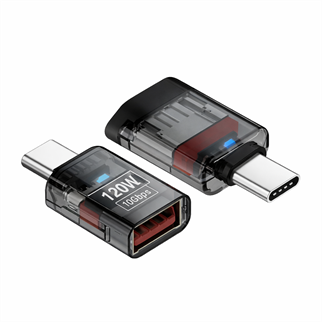 LivX Type-C to USB OTG Dönüştürücü 120W 10Gbps Hızlı Şarj ve Veri Aktarım Destekli OTGTR