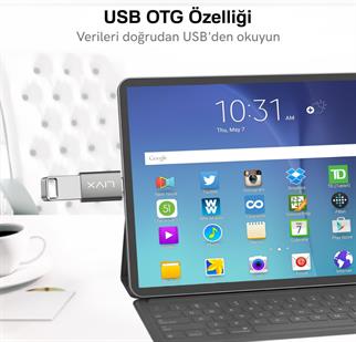 Livx Usb 3.1 To Type-C Çevirici Dönüştürücü 10Gbps Veri Aktarımı 3a Hızlı Şarj Ve Data OTGKS