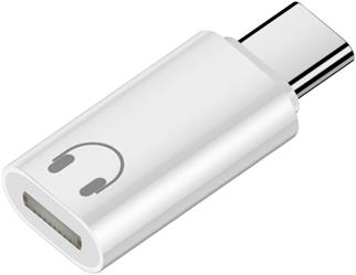 LivX USB-C - 8Pin (Lightning) Kulaklık Adaptörü | Hi-Fi Ses Kalitesi | Mikrofon ve Kumanda Destekli