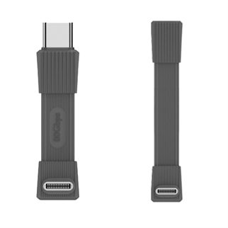 LivX USB-C to USB-C 42mm Kısa Kablo, 240W PD3.1 Hızlı Şarj, 80Gbps Veri Aktarımı, 8K 60Hz Görüntü Desteği, Thunderbolt Uyumlu, USB4, Laptop Tablet Telefon için Ultra Kısa Adaptör Kablo OTGB
