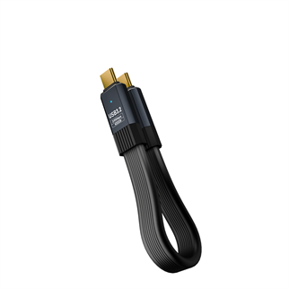 LivX USB C to USB C Esnek FPC Kablo 80cm, 100W PD Hızlı Şarj, USB 3.2 20Gbps Veri, 8K@60Hz Video, DZD