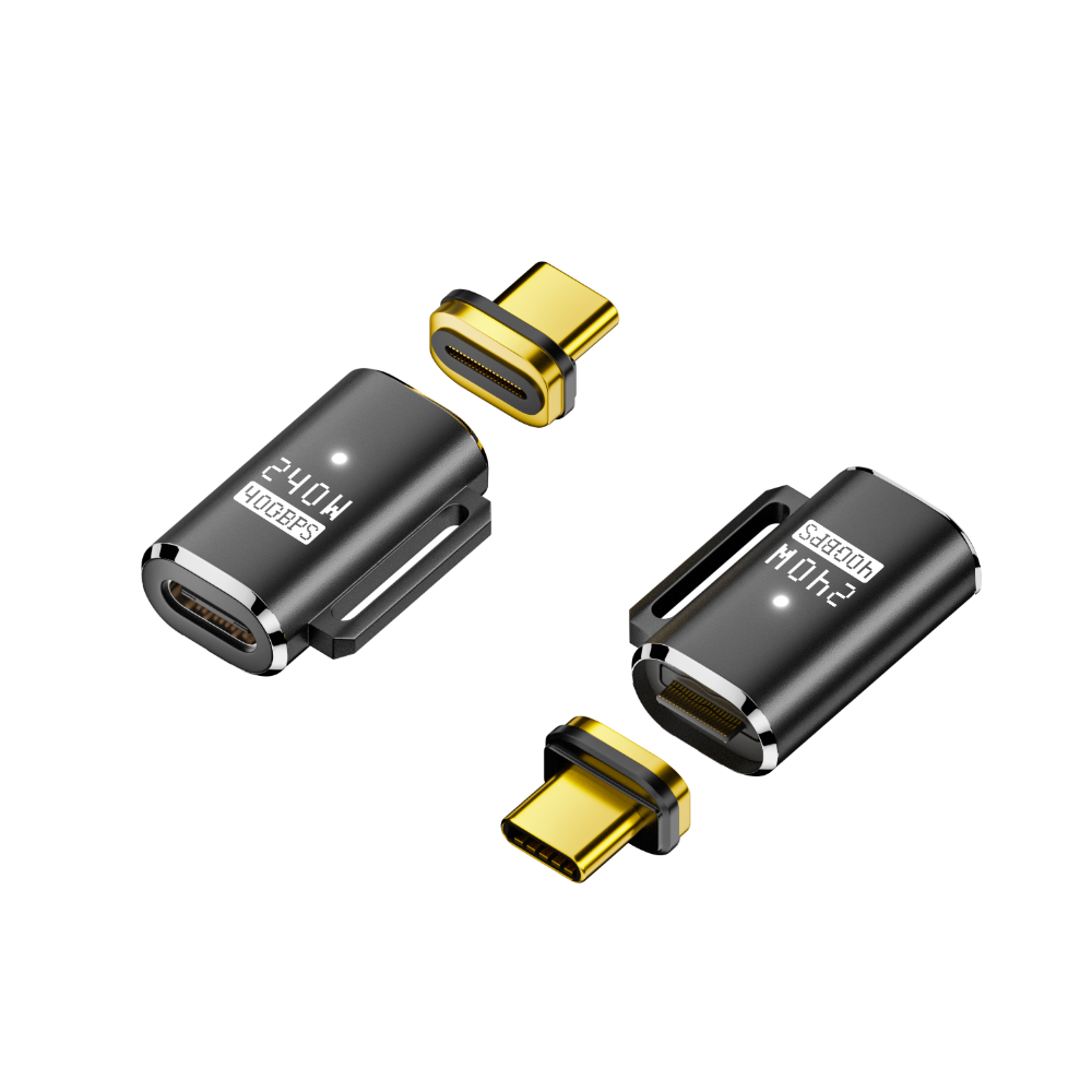 LivX 240W PD3.1 Manyetik USB-C Adaptör | 40Gbps USB4.0 Veri Aktarımı | Tam Fonksiyonlu ve Çok Yönlü