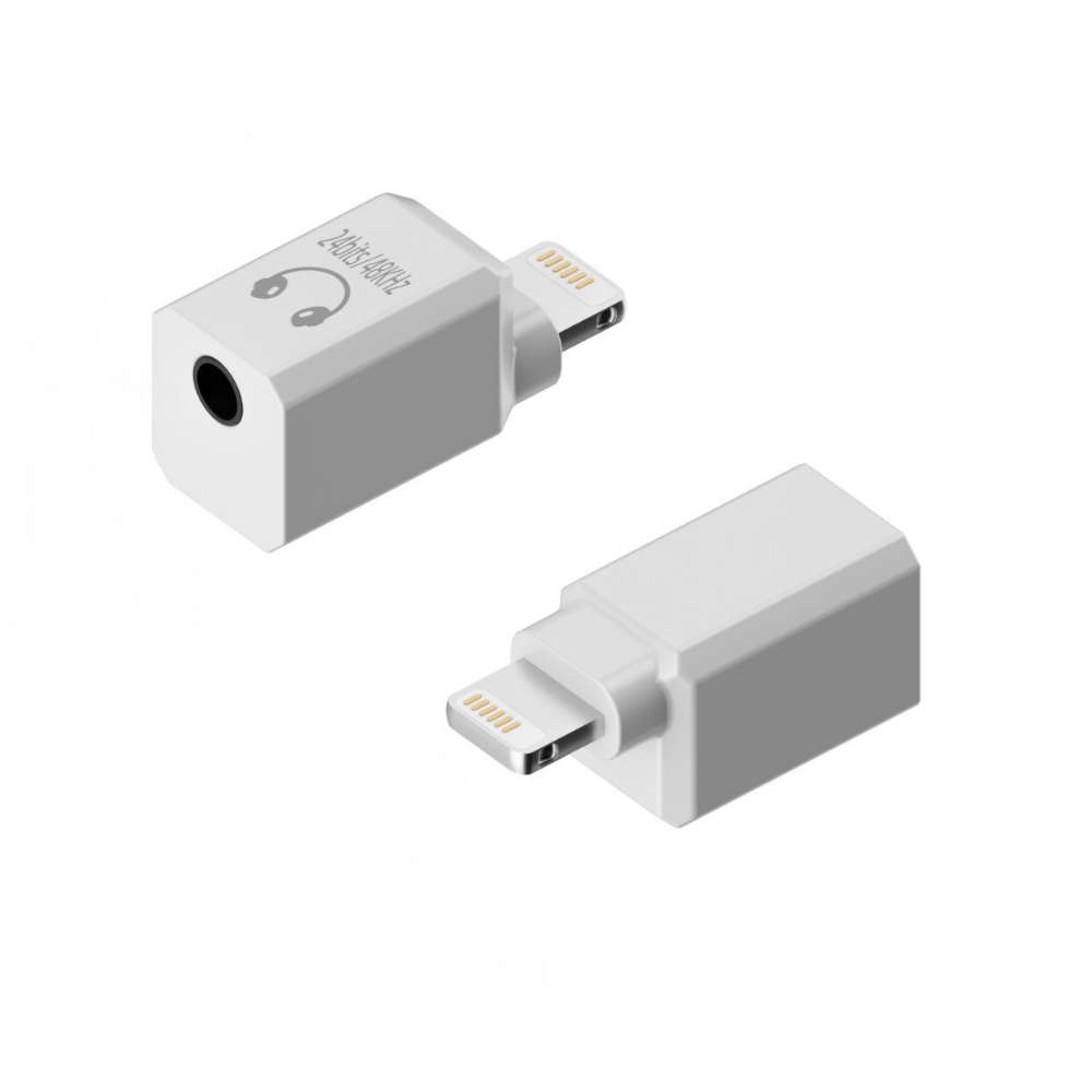 LivX Lightning to 3.5mm Kulaklık Adaptörü 32BİT/384KHZ Yüksek Ses Kalitesi Çevirici OTGBX