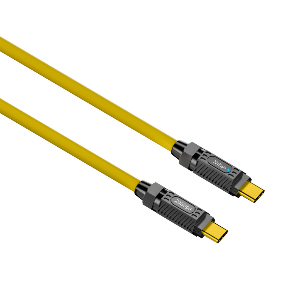 LivX Screw Type C to Type C 140W Hızlı Şarj 8K@60Hz Görüntü Aktarımı PD3.1 20Gbps Veri Transferi 2 Metre Kablo SCR-01