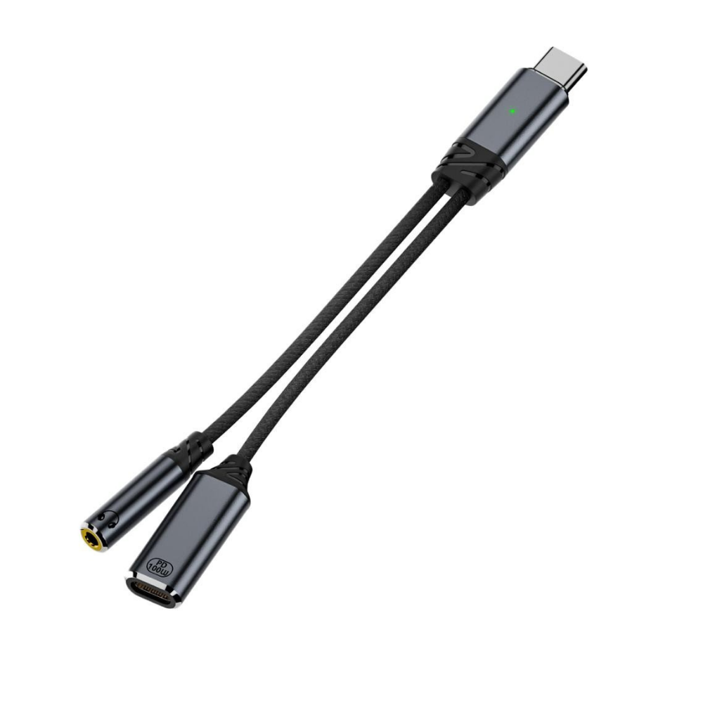 LivX Type C to 2in1 3.5mm & Type-C Çevirici Dönüştürücü  Kulaklık ve Hızlı Şarj 