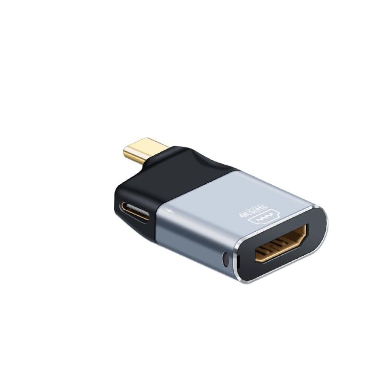 LivX Type C to 4K HDMI + 100W PD Type-C Çoklayıcı Adaptör | Type-C'den HDMI & Şarj Destekli | 4K@60Hz – 3D Görüntü – Macbook/Telefon/Tablet Uyumlu YN-TCD 