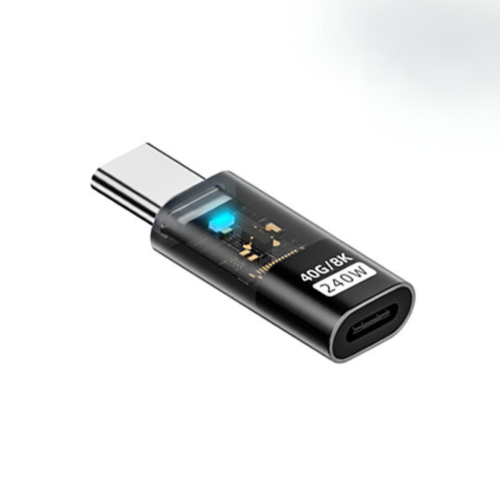 LivX Type C to Type C USB3.2 240W 40Gbps 8K Hızlı Şarj Veri ve Görüntü Aktarımı Çevirici Adaptör OTGST