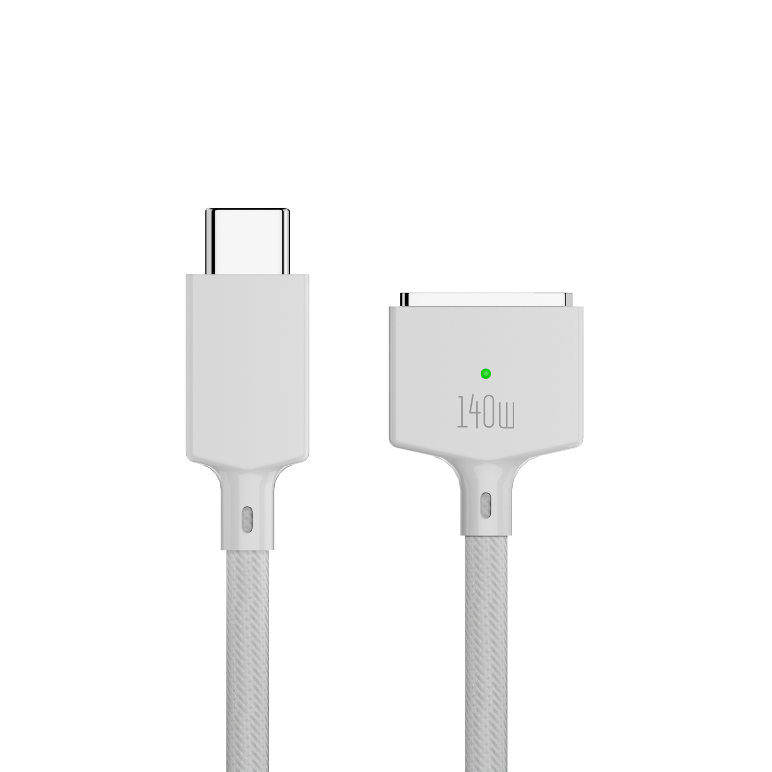 LivX USB-C to MagSafe 3 ile Uyumlu 2 Metre Örgü Kablo | 140W PD Hızlı Şarj & Dayanıklı Örgü Tasarım | MacBook Modelleri ile Uyumlu