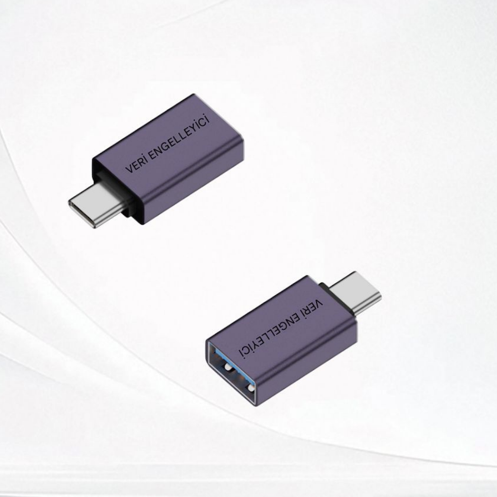 LivX USB to Type-C Data Blocker ve Hızlı Şarj OTGBU